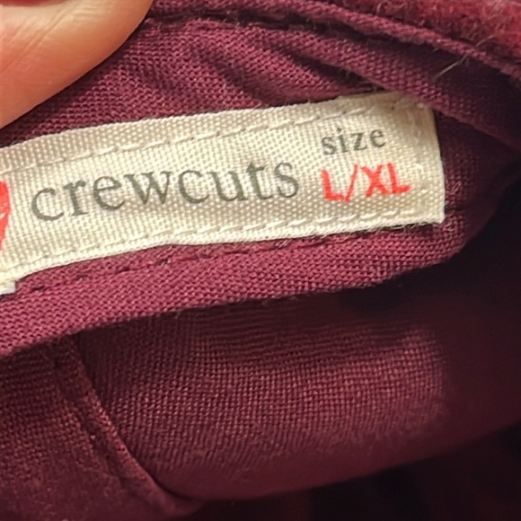 Crewcuts BURGUNDY BLACK HAT Wool Blend baseball Cap B2851 adjustable LARGE XL - Picture 7 of 9